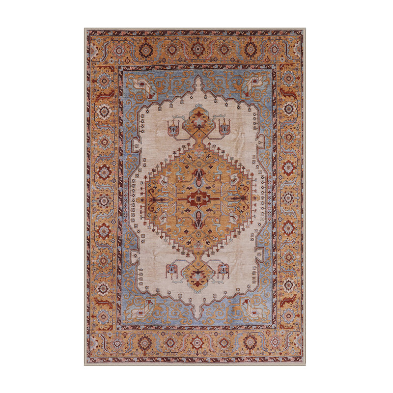 Oriental Indoor Rug, Rectangle 5' x 8'