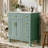 Bathroom Vanity with Ceramic Sink, Double Soft-Close Doors and Deep Drawer-264045783