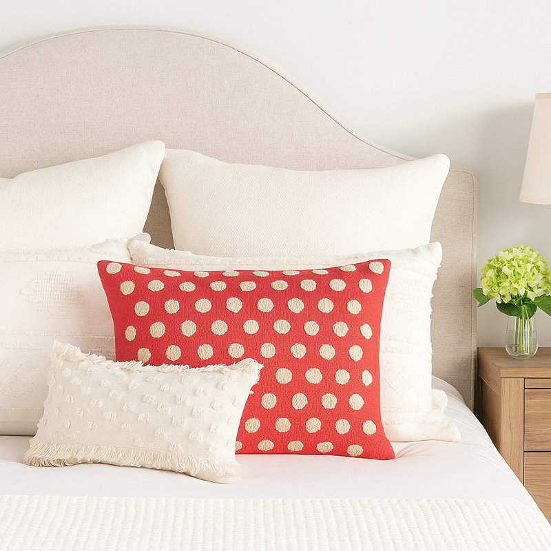 Housse et insert rectangulaires en coton