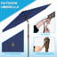 Parasol de patio 9 pi avec base-133047207