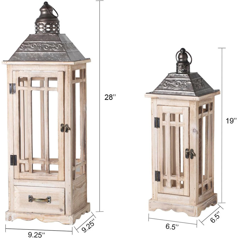 28'' H Lantern