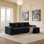 Canapé modulaire en chenille modulaire en L 99 po-2139805974