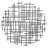 Abstract Lines Round Hanging Dimensional Sculpture-111302631-111302630