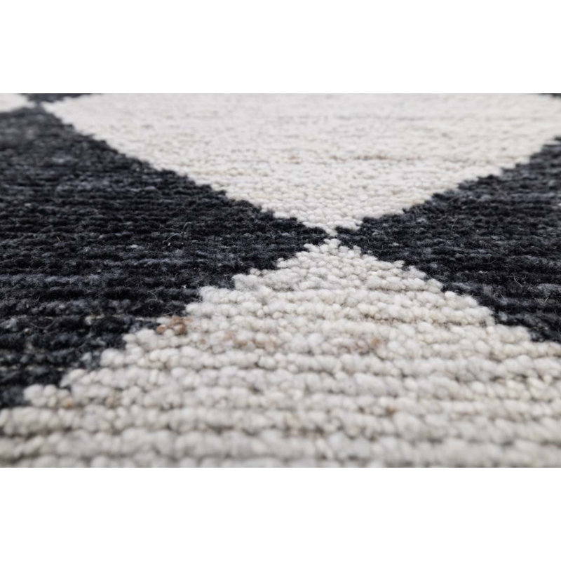 Contemporary One-of-a-Kind Rectangle 9' X 12' Hand Knotted Area Rug