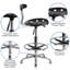 Vibrant Chrome Drafting Stool with Tractor Seat-2017077461