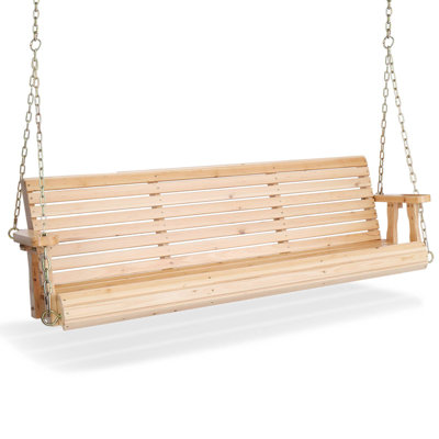 Katheryn 3 Person Porch Swing