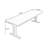 Nut-brown Rectangular Solid Wood writing desk-117986753