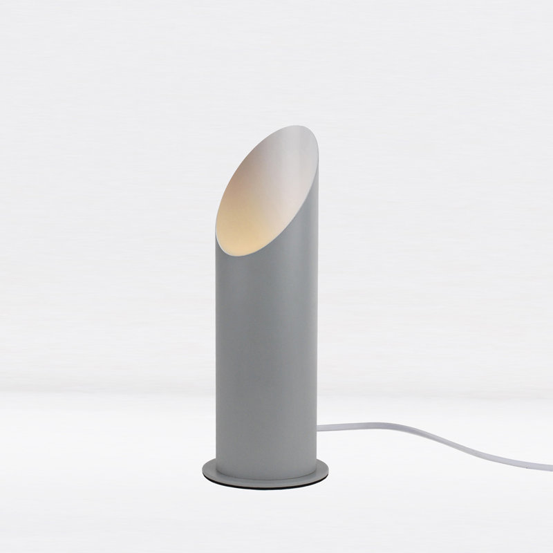 Kari 27.3cm Torchiere Floor Lamp, Grey