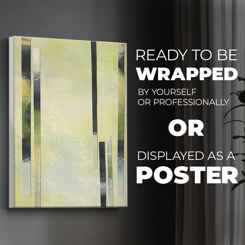 Neutral Assemblage IV -Canvas Print Only - NOT FRAMED, 36" H x 24" W