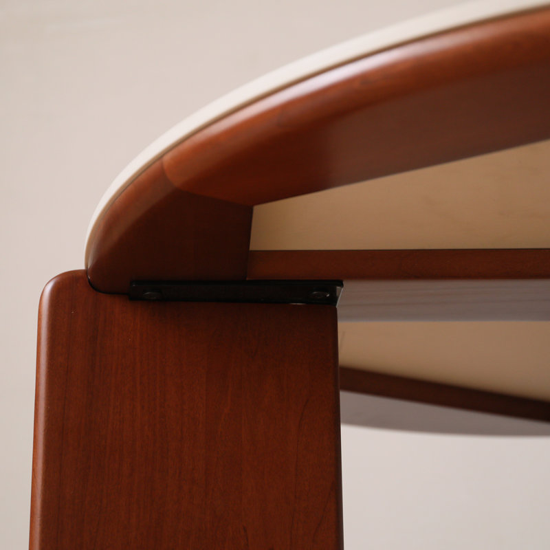 Table basse relevable surélevée | Plateau en bois de chêne massif | Finition noyer avec tablette de rangement | 100 x 60 x 45 cm | Idée de cadeau