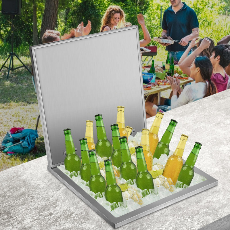 Housse pour refroidisseur VEVOR 100 Quarts en argent