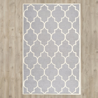 Lowestoft Geometric Wool Hand Tufted Area Rug