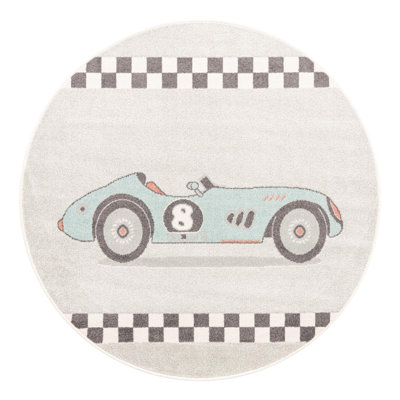 Whimsy Kids Polypropylene Plastic Rug