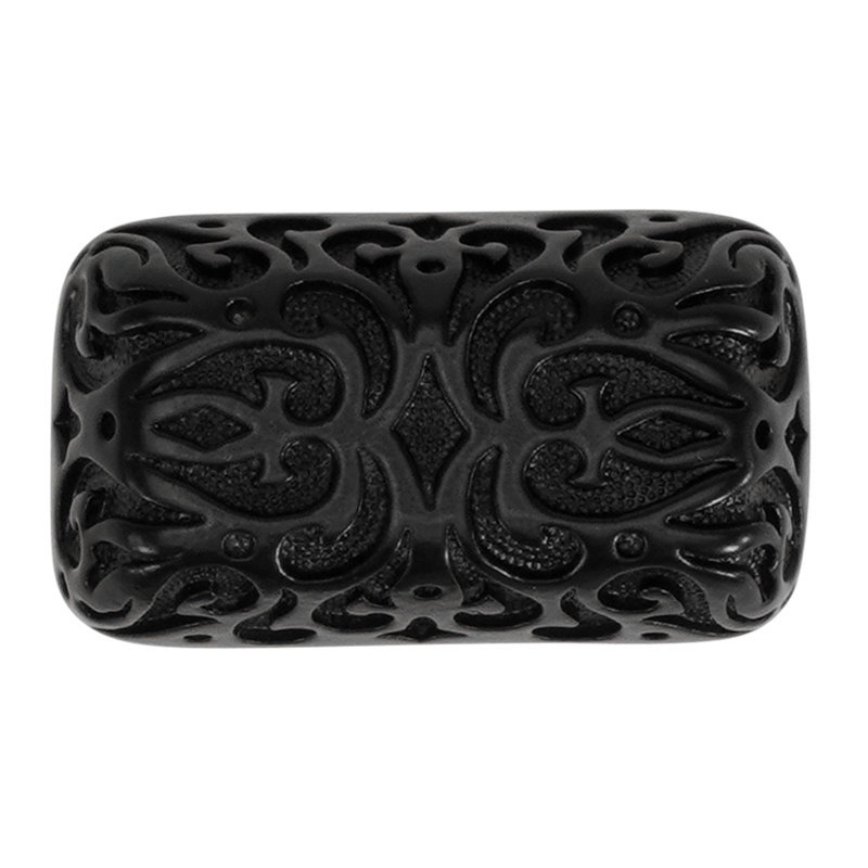 Via Veneto knob, Black