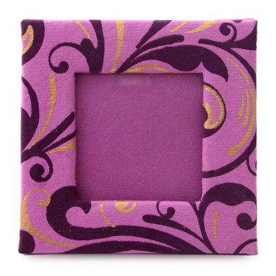 Mehul Pink Paper Matte Picture Frame