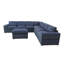 Canapé modulaire rembourré 8 pièces Etibar-473404661-473404656