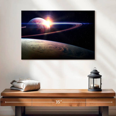 Oberle Sunrise In Vast Space