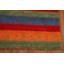 Tapis oriental rayé rouge Gabbeh 8