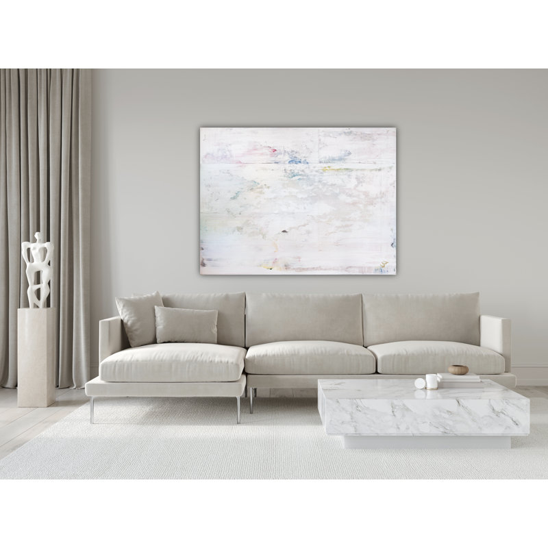 Dessert Print by John Beard, White , 32" H x 42" W x 2" D