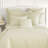 Southshore Fine Linens Vilano Quilted Sham Covers, Double-Brushed Microfiber Square-Stitched Pillow Shams with Piped Edges, Set of 2, 26" x 26" , Cream-1412896907-1412896908