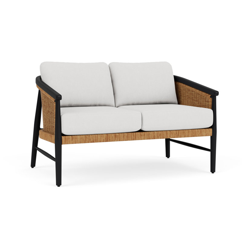 Galloway Outdoor 2 - Seat Loveseat, Canvas Natural