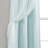 Polka Dot Sheer Sheer Curtain Pair-360964668