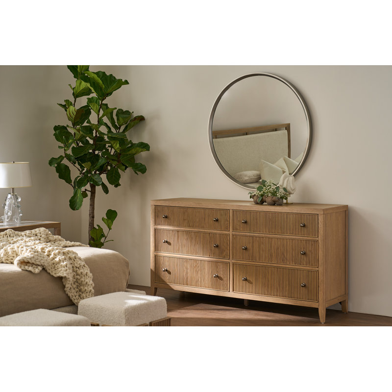 Caterina 6-Drawer Dresser, Skylark