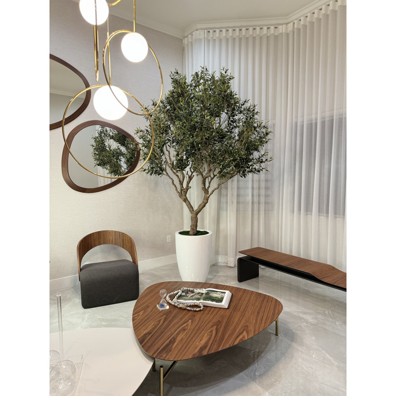 98" Artificial Olive Tree in Pot