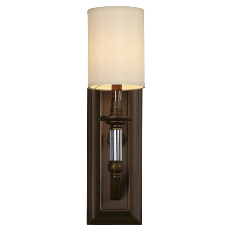 Sussex 1 Light Wall Sconce, English Bronze