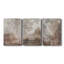 Fresco Collage I - Ensemble de 3 toiles tendues-372960356