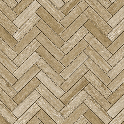 Bois mat Brentwood Herringbone Noisette