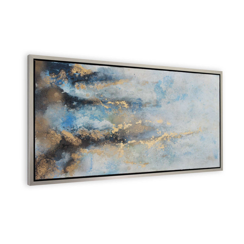 « enveloppant river »-impression sur toile tendue