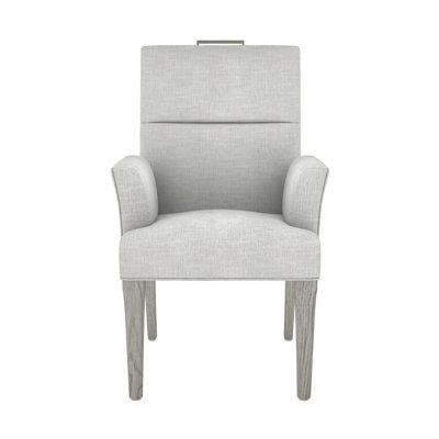 Thom Filicia Home Fabric Tight Back Arm Chair