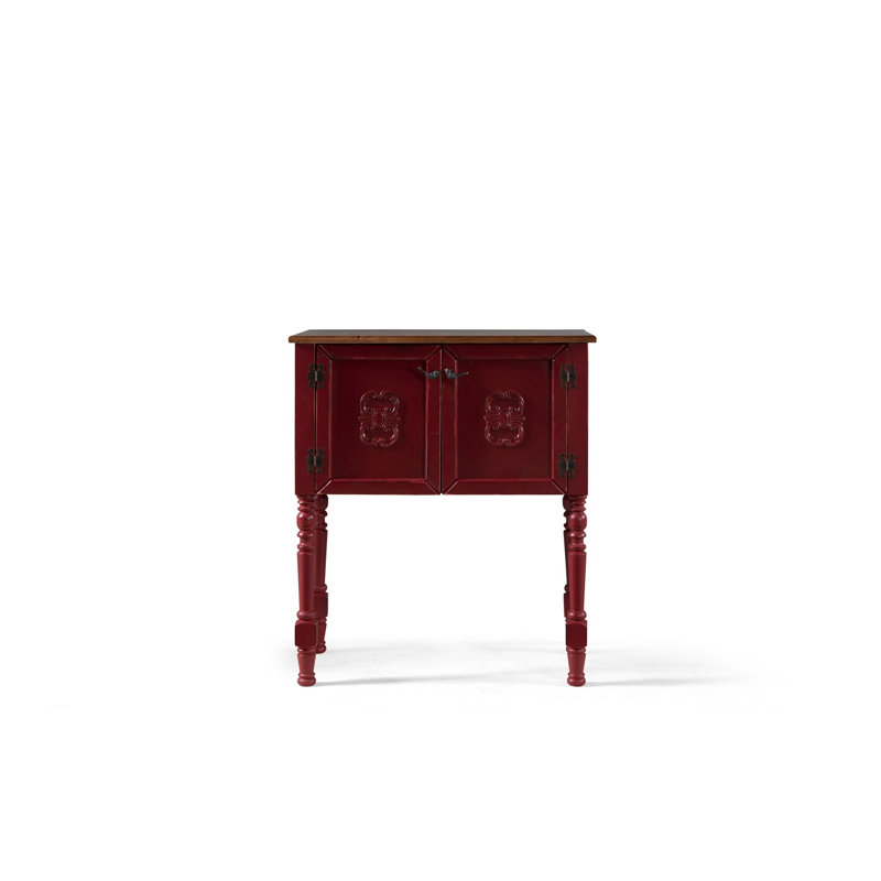 Oded 92cm Console Table, Red