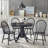 Broguien 4 - Person Solid Wood Solid Wood Top Pedestal Dining Set-93675206-93675207-93675208