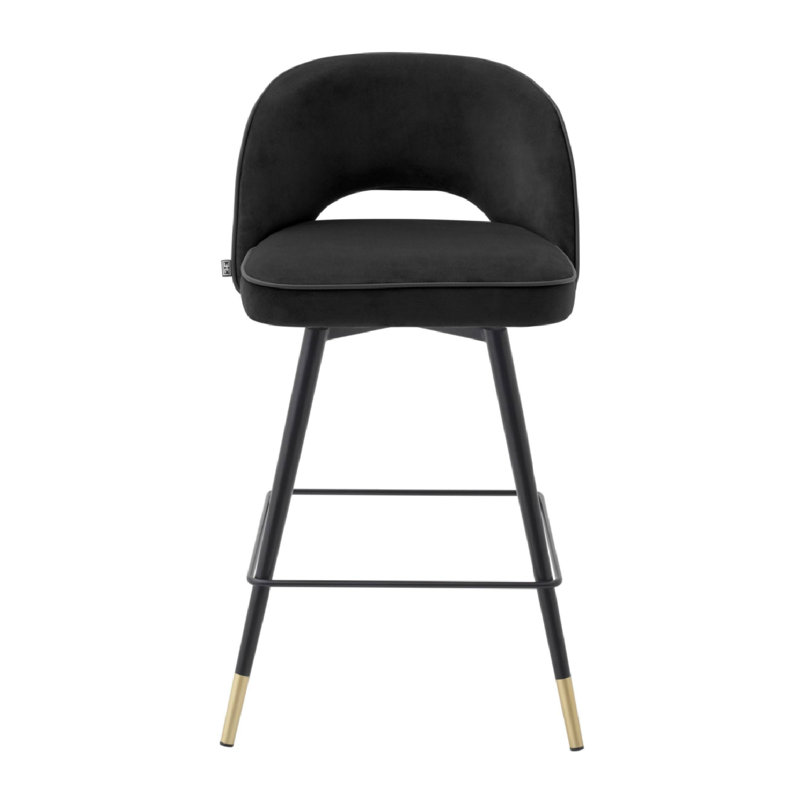 Cliff Barstools, Counter Stool (27” Seat Height), Black