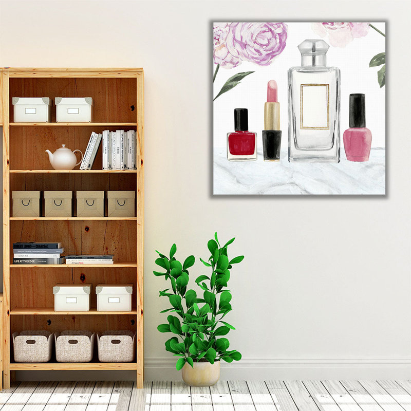 «Get Glam IX», reproduction d'art sur toile, H 20 po x l 20 po