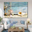 Ensemble de 5 coquillages sur toile Boardwalk-1911541484