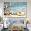 Ensemble de 5 coquillages sur toile Boardwalk-1911541486
