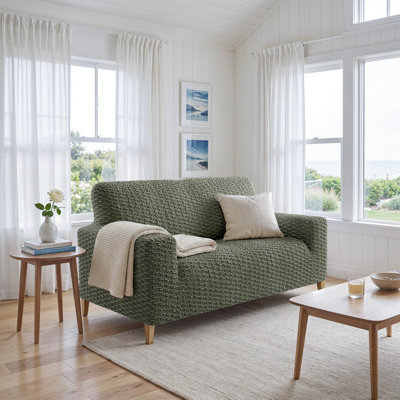Snug Fit Slipcover for Sofa - Durable Protective & Pet-Friendly - Embrace Collection