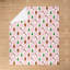 Joli lit en flanelle pelucheux rose, 50 x 60 po