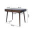 Bureau d'écriture Mid-Century à 2 tiroirs-29664697