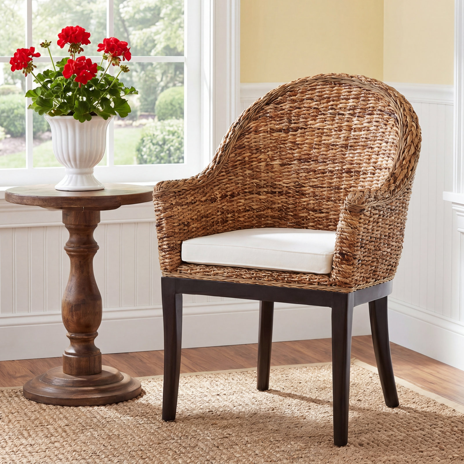 Melissandre Mahogany Armchair