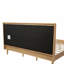 Lit en bois avec cadre de lit renforcé-972998524