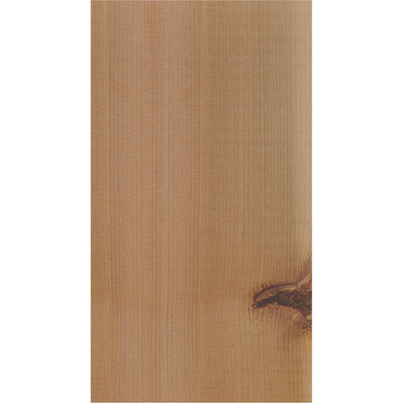 Yorktown Smooth Rafort Tail, Cèdre rouge, H 10 po x l 32 po x P 5,5 po