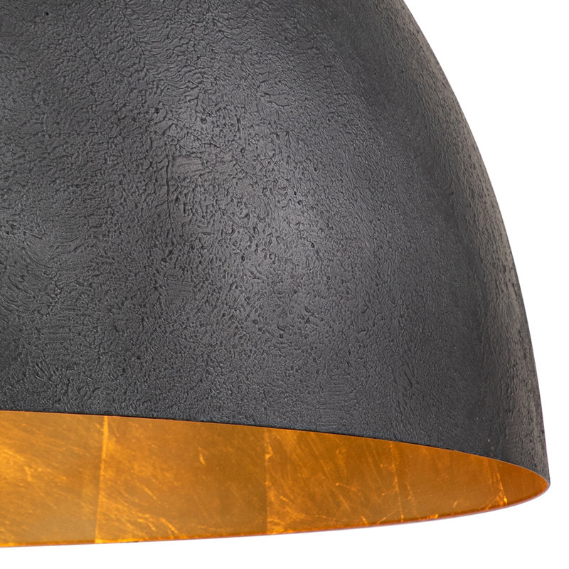 Arnott 1-Light Industrial Dome Pendant Light Fixture