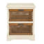 Commode de rangement 2 tiroirs Charlette