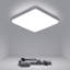 Square LED Flush Mount-289087677-281245047
