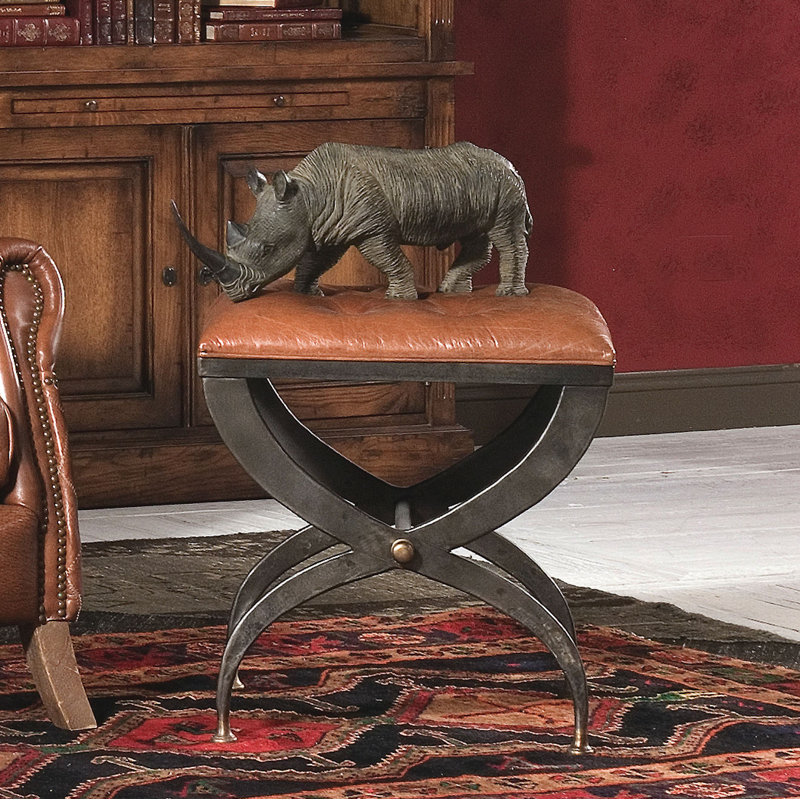 Tabouret d'appoint en métal Moorehead