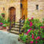 1-3 Step Wood Metal Handrail